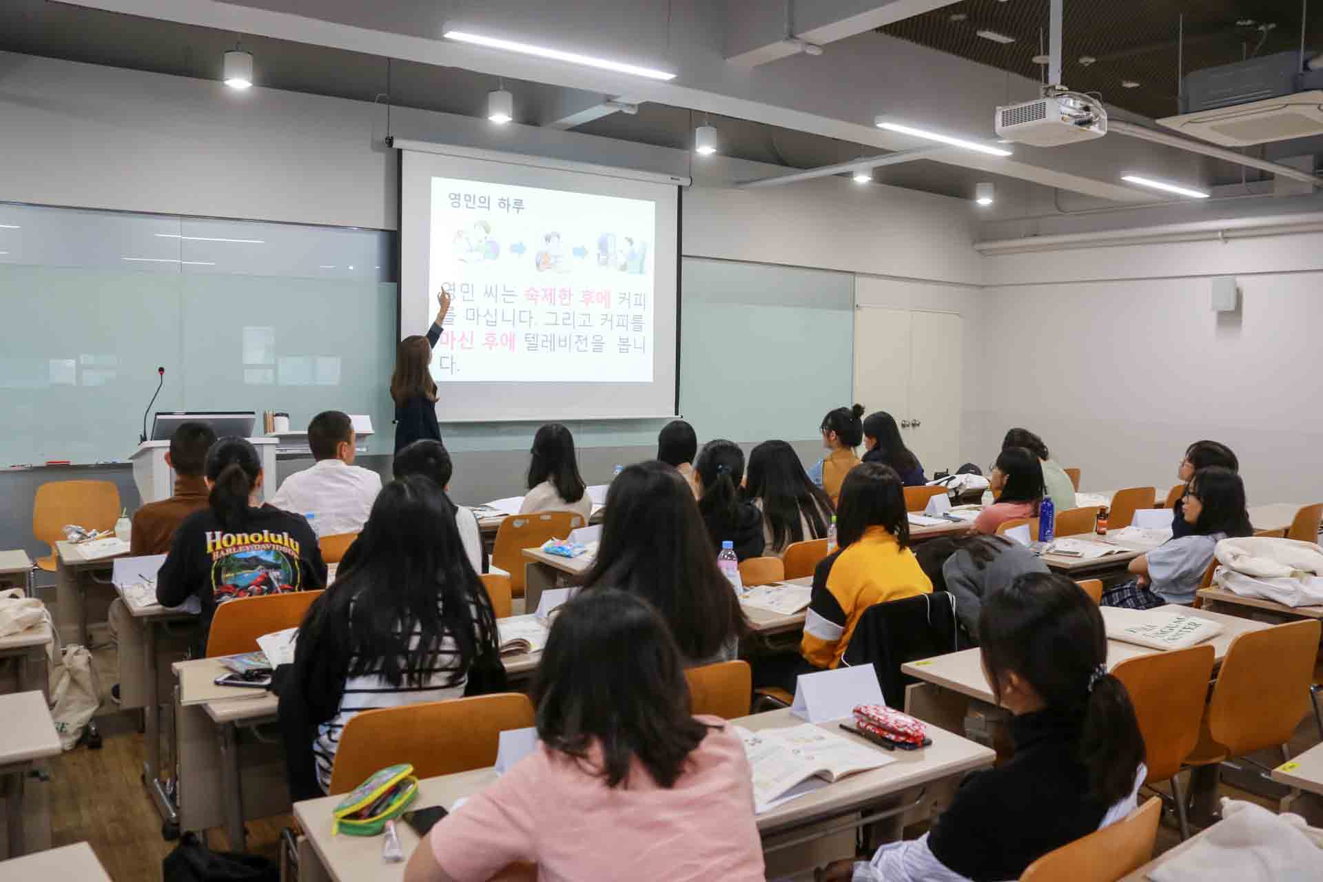 2018 Triam Udom Suksa School Korean Language Class