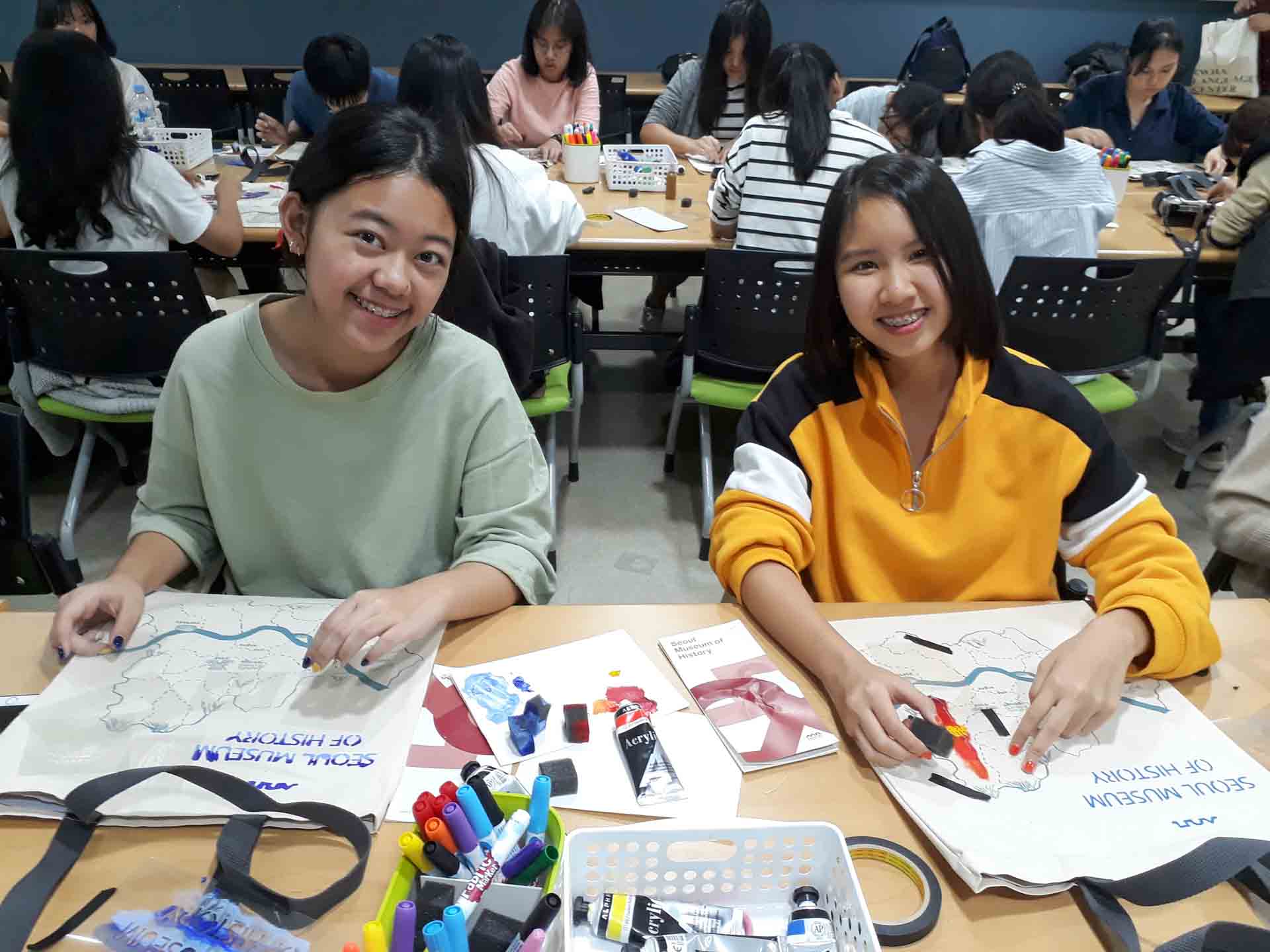 2018 Triam Udom Suksa School Korean language and culture program, Visiting Seoul History Museum