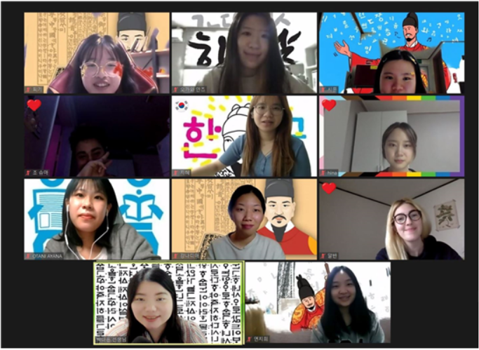 2021 Hangeul Day Korean Hanmadang Event Fall Semester Intensive Course 